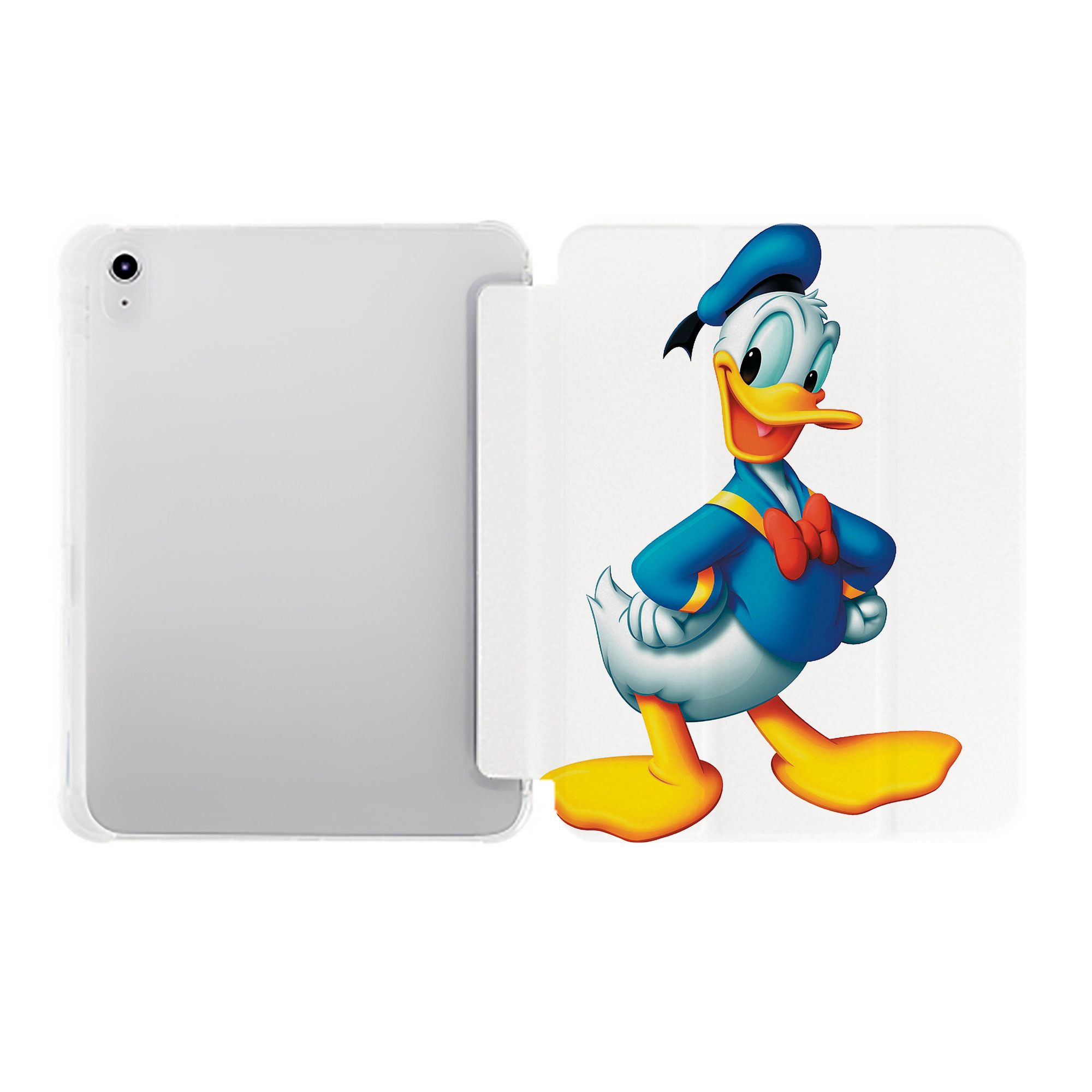 （画像用） ミッキーマウス Mickey Mouse IPad ケース ペン収納付き 三つ折りスタンド PUレザー×シリコン 対応機種9.5/10.5/10.9インチ